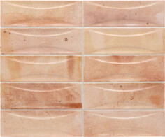 Керамическая плитка Equipe Ceramicas Hanoi Arco Pink 6,5х20 30064