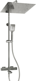 Душевая система 400 мм WasserKRAFT A199.119.126.087.CH Thermo