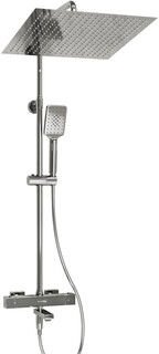 Душевая система 400 мм WasserKRAFT A199.119.126.010.CH Thermo