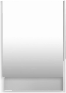Зеркальный шкаф 50x85 см белый L/R Viant Мальта VMAL50BEL-ZSH