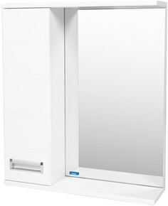 Зеркальный шкаф 60х70 см белый L Viant Вена VVEN60-ZSHL