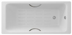 Чугунная ванна 170x80 см Delice Parallel DLR220502R-AS
