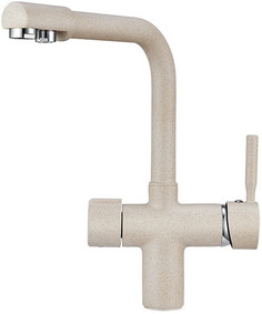 Смеситель для кухни с подключением к фильтру Granula пирит 2088pr