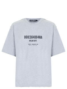 Футболка с принтом Dolce & Gabbana