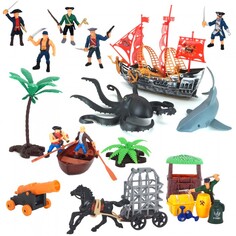 Игровые наборы HK Industries Игровой набор Пираты, пиратский корабль со светом и звуком