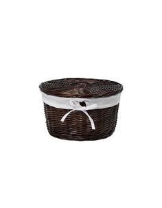 Плетеная корзина для белья с крышкой WasserKRAFT Donau WB-530-L 9062284