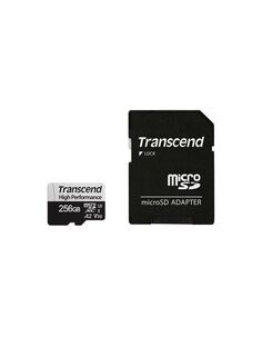 Карта памяти Transcend micro SDXC 256Gb 330S UHS-I U3 V30 A2 + ADP (100/85 Mb/s)