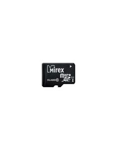 Карта памяти Mirex MicroSDHC 64Gb Class 10 UHS-I 13613-AD10SD64 + adapter