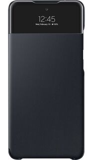 Чехол-книжка Samsung S View Wallet Cover для Samsung Galaxy A72 черный EF-EA725PBEGRU