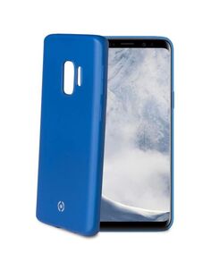 Чехол-накладка Celly Soft Matt для Samsung Galaxy S9 синий
