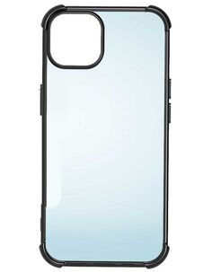 Чехол противоударный Devia Glitter Shockproof Soft Case для iPhone 13 - Black, Чёрный