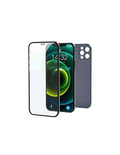 Чехол двухкомпонентный Devia 2 in 1 ultra-thin case для iPhone 12 - Black, Чёрный