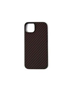 Чехол Devia Ultra-Thin Carbon Fiber Texture Magnetic Case для iPhone 14 - Wine Red