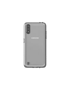 Чехол (клип-кейс) Samsung Galaxy M01 araree M cover прозрачный (GP-FPM015KDATR)