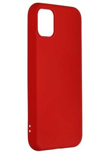 Чехол mObility для APPLE iPhone 11 Soft Touch Red УТ000020649