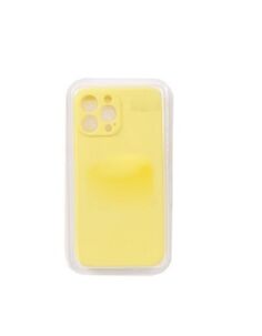 Чехол Innovation для APPLE iPhone 13 Pro Max Soft Inside Yellow 33174