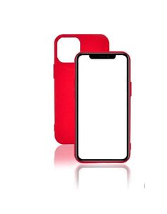 Чехол Innovation для APPLE iPhone 12 Mini Silicone Soft Inside Red 18007