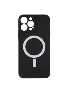 Чехол накладка Barn&Hollis для iPhone 12 Pro Max, для magsafe, черная