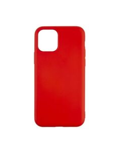 Чехол силиконовый mObility для iPhone 11 (красный) УТ000019159
