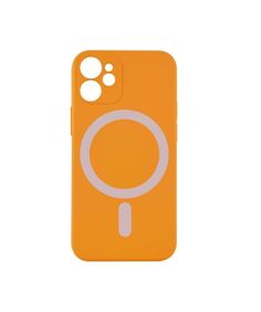 Чехол накладка Barn&Hollis для iPhone 12 mini, для magsafe, оранжевая