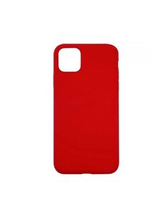 Чехол накладка силикон с микрофиброй Auckland для iPhone 11 Pro Max (6.5") with 4 sides, красный