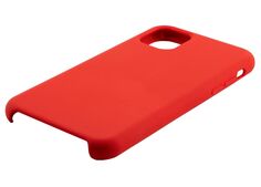 Чехол накладка силикон с микрофиброй Orlando для iPhone 11 Pro Max (6.5") with 3 sides, красный