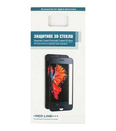 Защитный экран Red Line для Xiaomi Redmi 10 Full Screen 3D Tempered Glass Full Glue Black УТ000030785