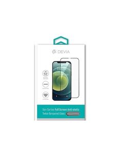 Защитное стекло Devia Van Full Anti-static Twice-Tempered Glass для iPhone 13 mini - Black