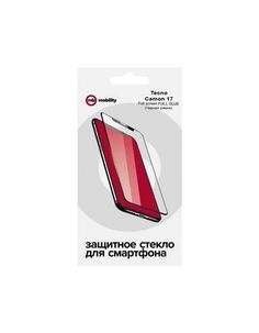 Стекло защитное mObility для Tecno Camon 17p Full Screen Full Glue Black УТ000026956