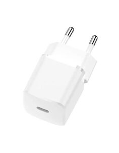 Сетевое зарядное устройство TFN nano TypeC PD 20W white б/кабеля