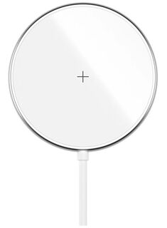 Беспроводное зарядное устройство Olmio MagCharge 043922 QI 15W белый