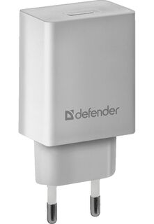 Сетевое зарядное устройство Defender UPA-21 (83571) белый