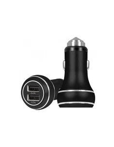 Автомобильное зарядное устройство Devia Thor Dual USB Port Car Charger - Gun Black