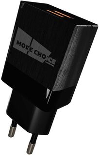 Сетевое зарядное устройство More choice 2USB 2.1A для micro USB NC24m (Black)