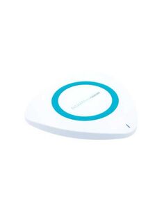 Беспроводное зарядное устройство Qumann QWC-01 Wireless Delta Qi Charger White/Blue ring 50514