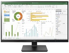 Монитор LG 23.8" 24BN650Y-B.AED черный IPS