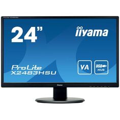 Монитор Iiyama 23.8" ProLite X2483HSU-B5 черный