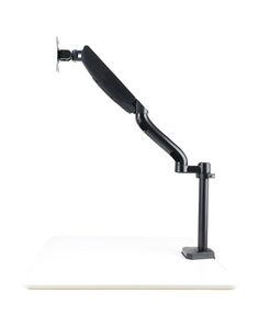 Кронштейн для мониторов ЖК Buro M10 черный 15"-32" макс.9кг крепление к столешнице поворот и наклон