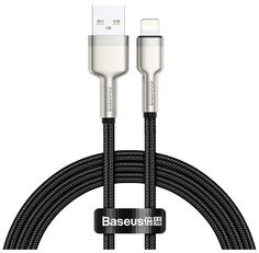 Кабель Baseus Cafule Series USB - Lightning 2.4A 1m Black CALJK-A01