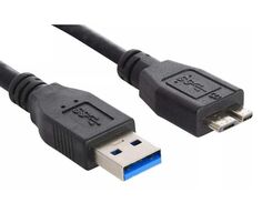 Кабель Buro MK30-AM-0.5 micro USB 3.0 B (m) USB A(m) 0.5м черный