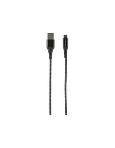 Дата-Кабель Red Line Razor USB - Micro USB, черно-серый УТ000015532