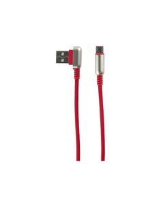 Дата-Кабель Red Line Loop USB - Micro USB, красный УТ000016354