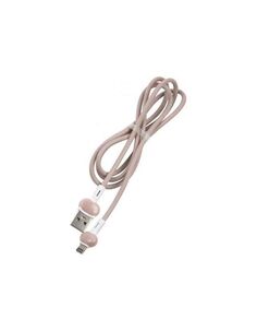 Дата-Кабель Red Line Candy USB - Lightning, розовый