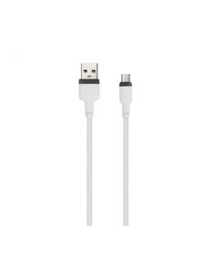 Дата-Кабель Red Line Touch Type-C – Type-C, liquid silicone, усиленный коннектор, PD, до 3А, белый