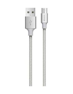 Кабель Devia Pheez 1m Micro Usb - Grey, Серый