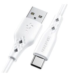 Дата-кабель Borofone BX48, USB - Type-C, 3А, белый (40991)