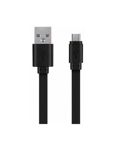 Кабель More choice USB 2.1A для Type-C Капитан ампер Light 1м черный K21a