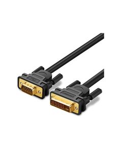 Кабель UGREEN DV102 (30741) DVI (24+5) Male to VGA Male Cable. 1м. черный