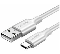 Кабель UGREEN US287 (60121) USB-A 2.0 to USB-C Cable Nickel Plating. 1 м. белый