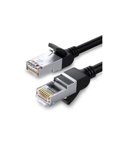 Кабель сетевой плоский UGREEN NW101 (50184) Pure Copper Ethernet Flat Cable. 1м. черный
